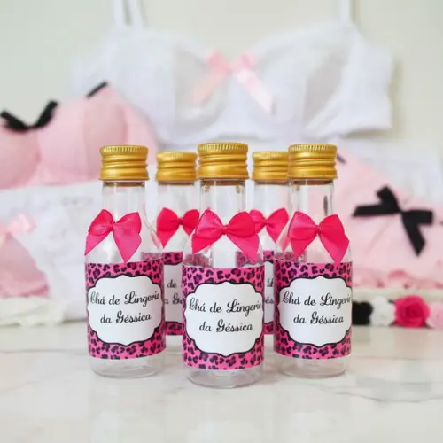 Garrafinha Personalizada Oncinha Pink