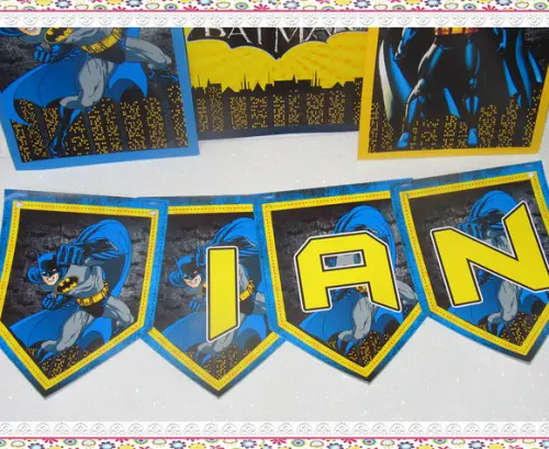 Kit Festa em Casa : É Só Um Bolinho - Batman