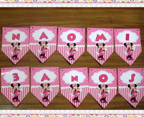 Kit Festa em Casa : É Só Um Bolinho - Minnie