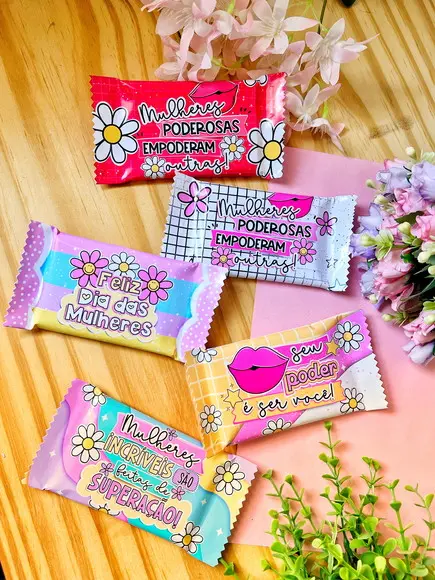 Kit Kat Personalizado Dia das Mulher