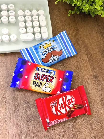Kit Kat Personalizado Dia dos Pais