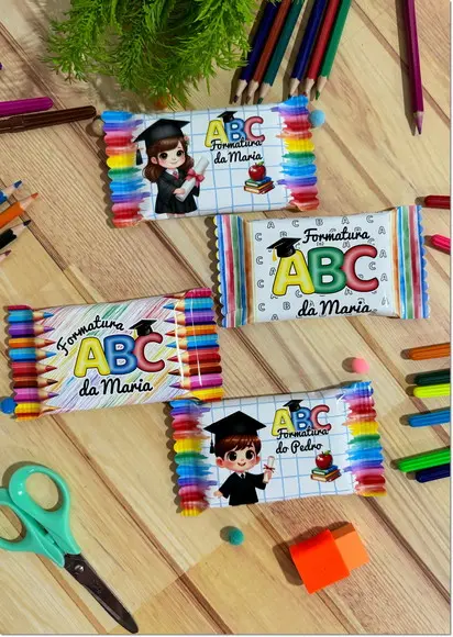 Kit Kat Personalizado Formatura Escolar