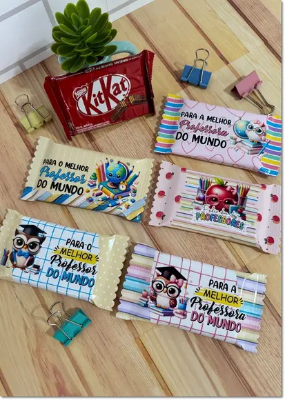 Kit Kat Personalizado Dia dos Professores