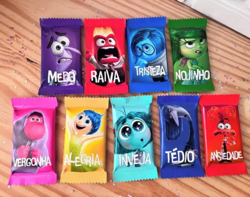 Kit Kat Personalizado Emoções Divertidamente