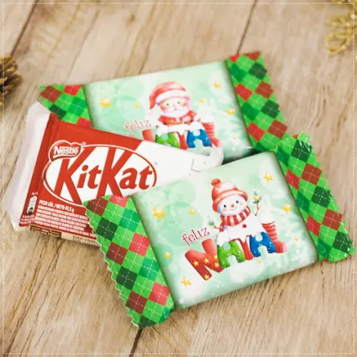 Kit Kat Personalizado Natal