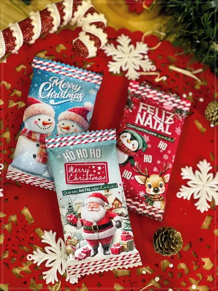 Kit Kat Personalizado Natal