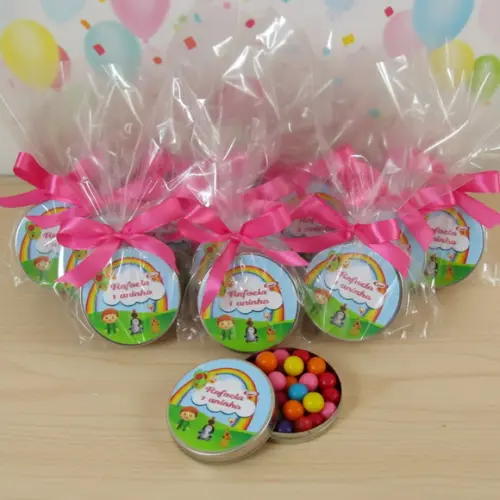 Latinha Personalizada com Balinhas Baby Tv