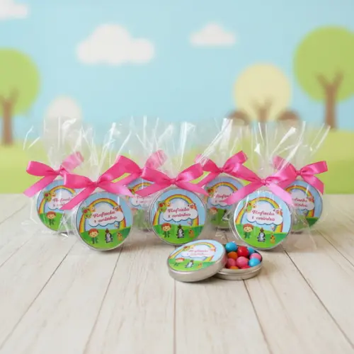 Latinha Personalizada com Balinhas Baby Tv