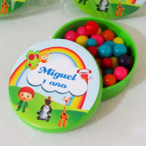 Latinha Personalizada com Balinhas Baby Tv