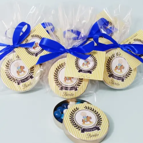 Latinha Personalizada com Balinhas