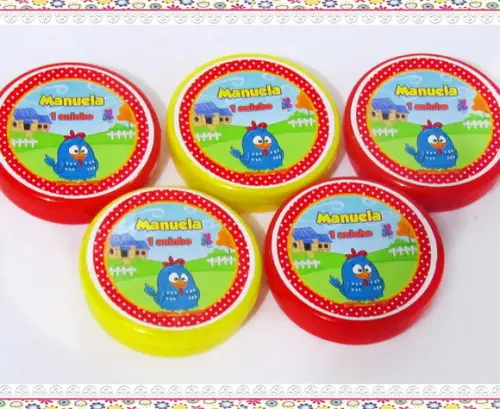 Latinha Personalizada Galinha Pintadinha