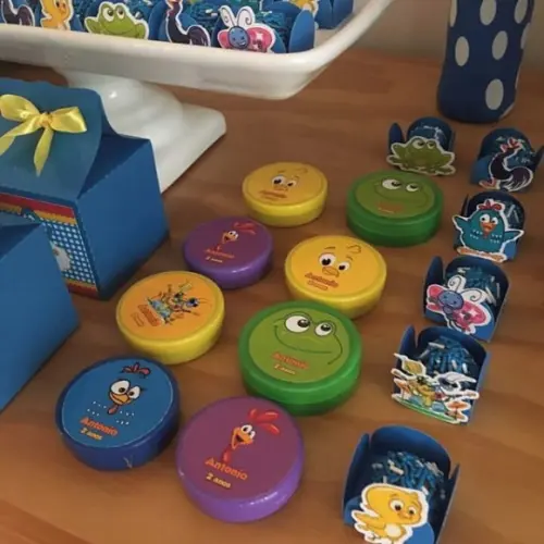 Latinha Personalizada Galinha Pintadinha
