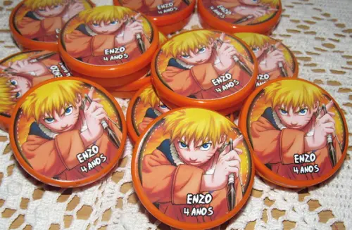 Latinha Personalizada Naruto