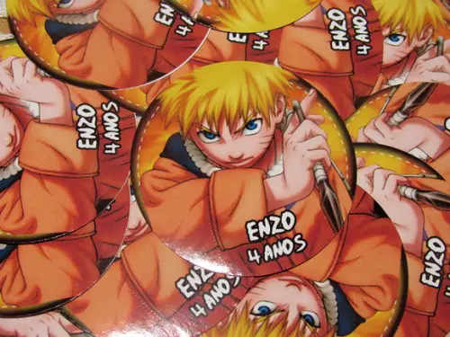 Latinha Personalizada Naruto
