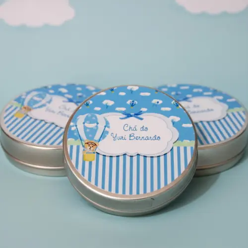 Latinhas Personalizadas Ursinho Baloeiro