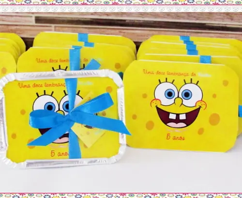 Marmitinha Personalizada Bob Esponja