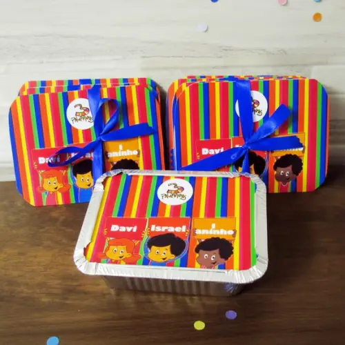 Marmitinha Personalizada 3 Palavrinhas