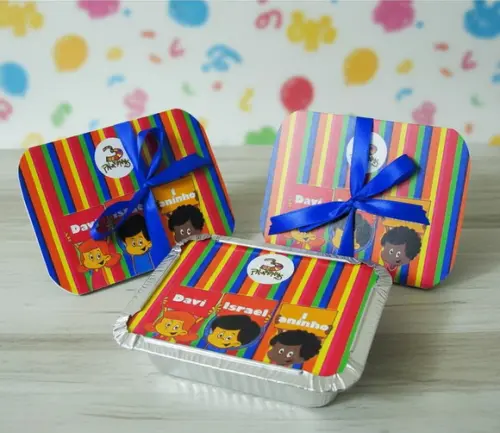 Marmitinha Personalizada 3 Palavrinhas