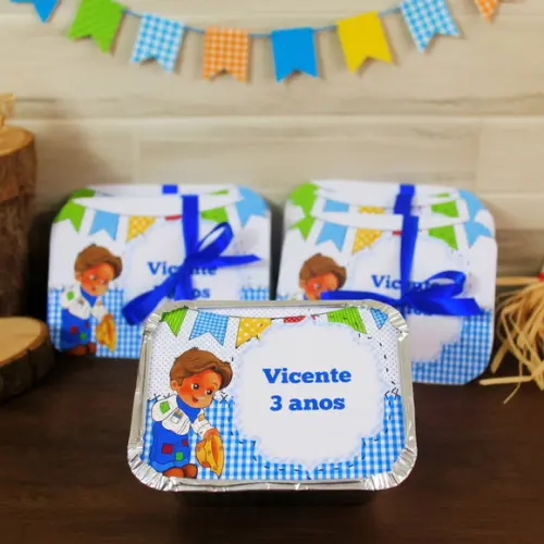 Marmitinha Personalizada Festa Junina