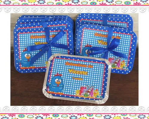 Marmitinha Personalizada Galinha Pintadinha