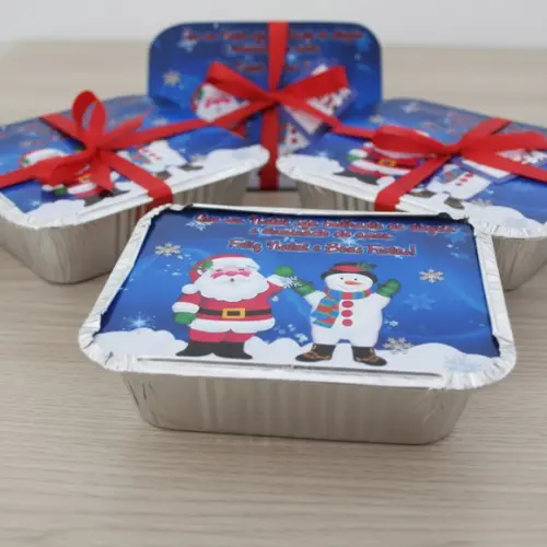 Marmitinha Personalizada Natalina