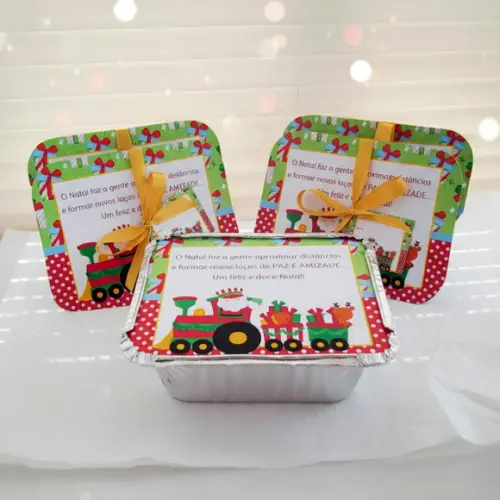 Marmitinha Personalizada Natal