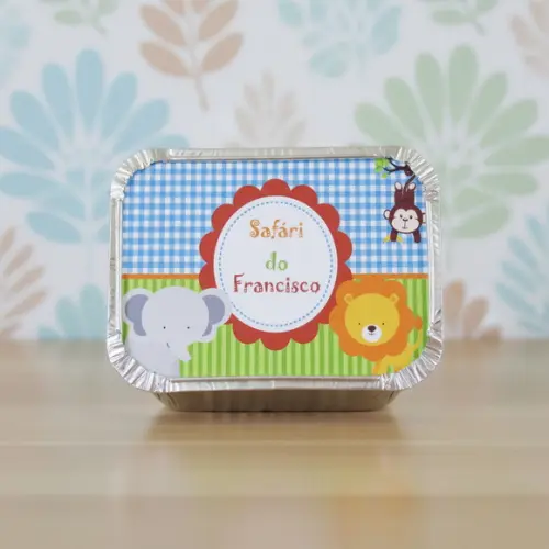 Marmitinha Personalizada Safari