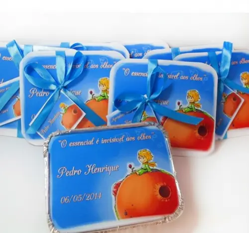 Marmitinha Personalizada Pequeno Príncipe