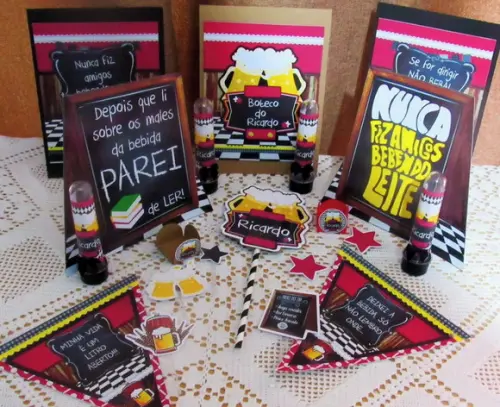 Mini Kit Festa em Casa : É Só Um Bolinho : Boteco