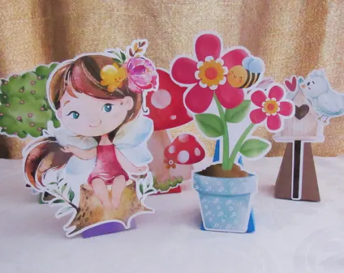 Mini Kit Festa em Casa : É Só Um Bolinho : Jardim Encantado