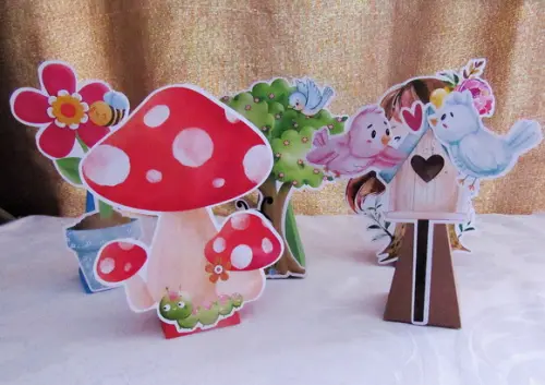 Mini Kit Festa em Casa : É Só Um Bolinho : Jardim Encantado