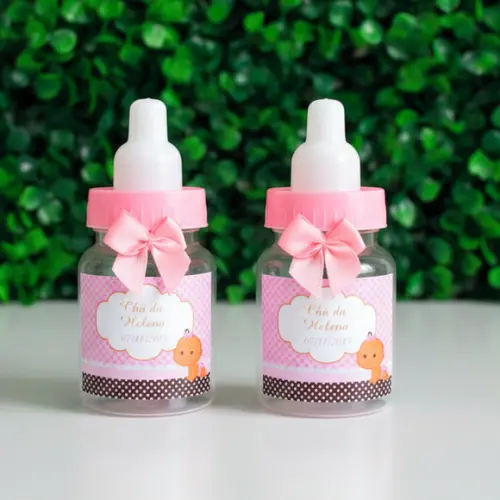 Mini Mamadeira Personalizada Chá de Bebê