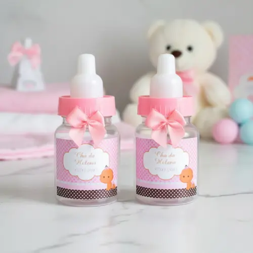 Mini Mamadeira Personalizada Chá de Bebê