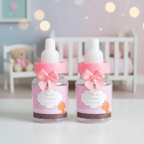 Mini Mamadeira Personalizada Chá de Bebê