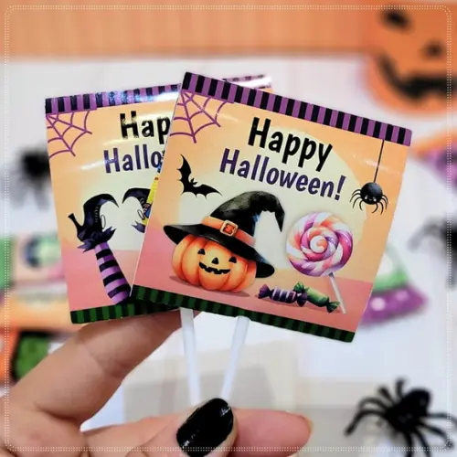 Pirulito Personalizado Brinde Halloween