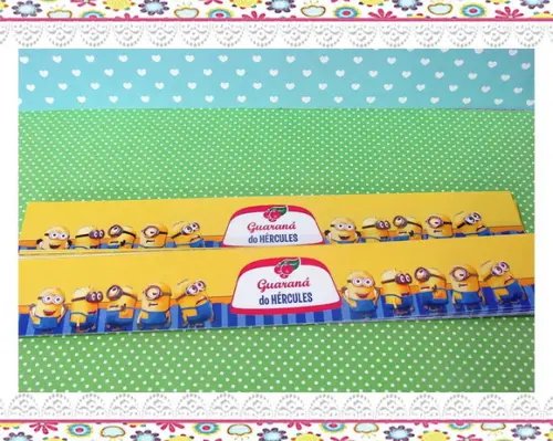 Rótulo de Refrigerante Minions