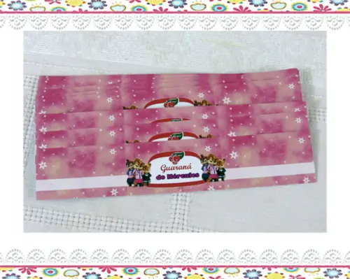 Rótulo de Refrigerante ou Água Esquiletes