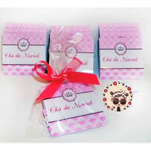 Sachê de Chá Personalizado Chá de Bebê