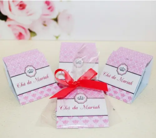Sachê de Chá Personalizado Chá de Bebê
