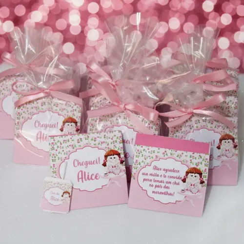 Sachê de Chá Personalizado Chá de Boneca