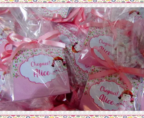Sachê de Chá Personalizado Chá de Boneca