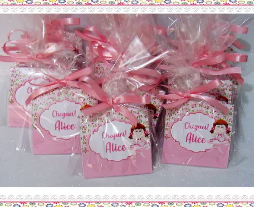 Sachê de Chá Personalizado Chá de Boneca