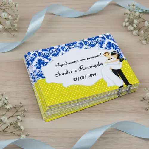 Tag para Lembrancinha Casamento Noivado