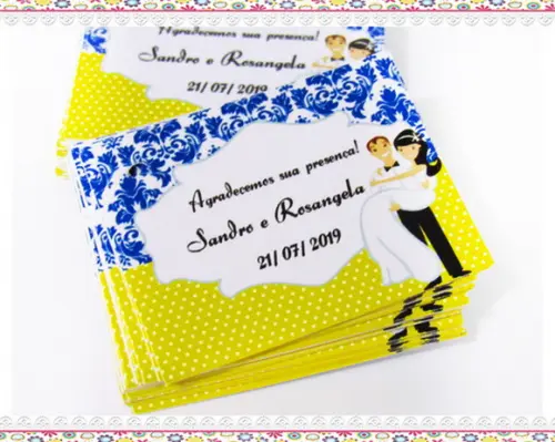 Tag para Lembrancinha Casamento Noivado