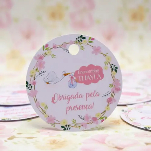 Tag para Lembrancinha Maternidade