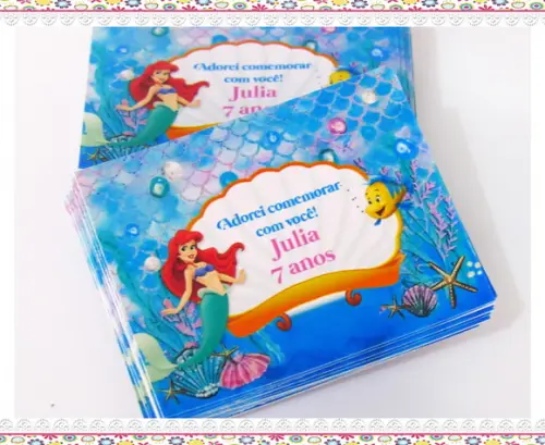 Tag Personalizada a Pequena Sereia
