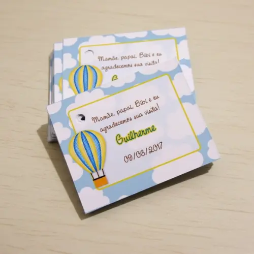 Tag Personalizada Balãozinho