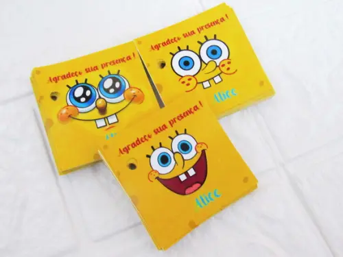 Tag Personalizada Bob Esponja