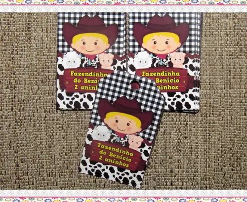 Tag Personalizada para Lembrancinha Fazendinha