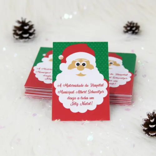 Tag Personalizada para Lembrancinha Natal